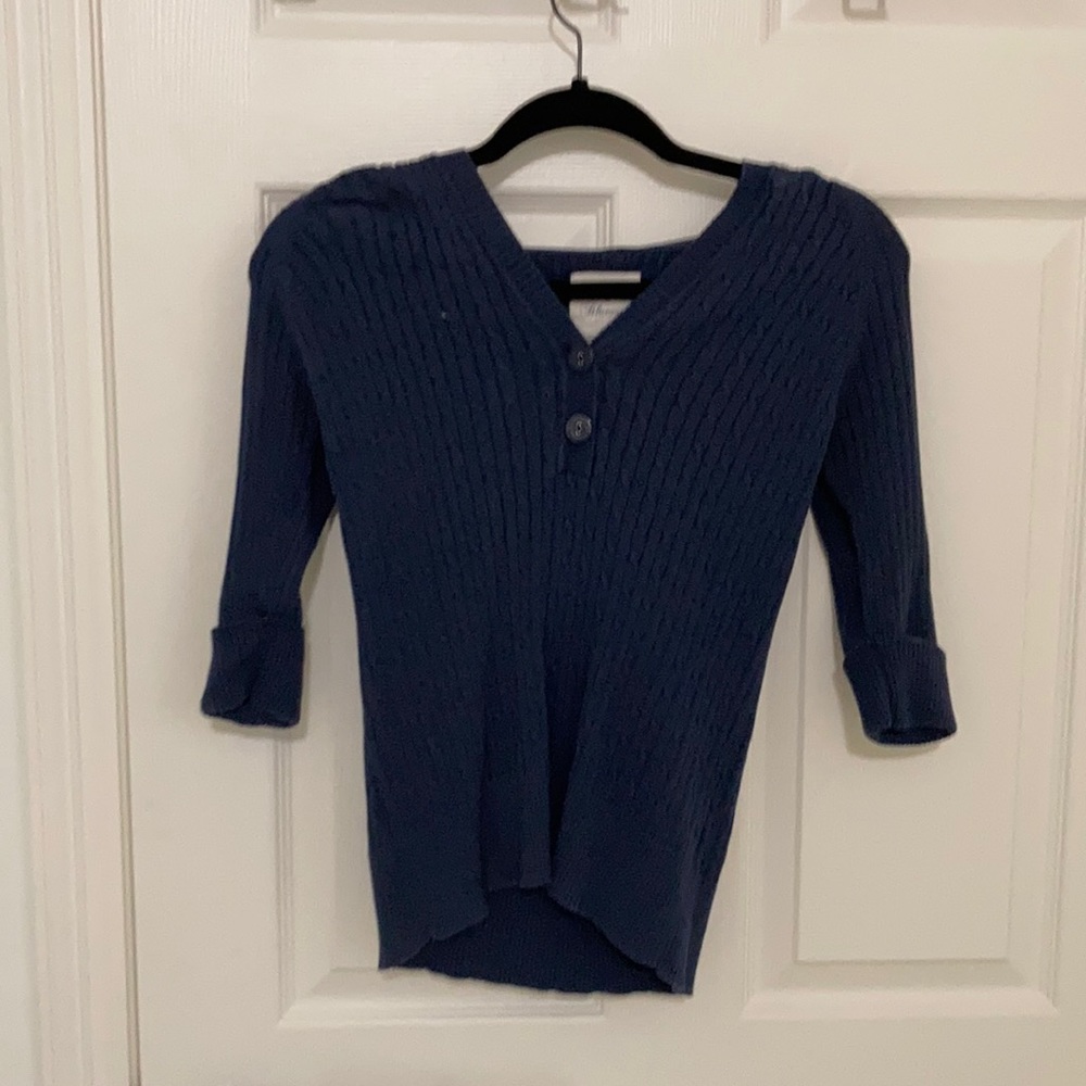 Vintage sweater with hood